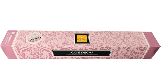 Filicori Kave Decaf Nespresso® kompatible Aluminiumkapseln
