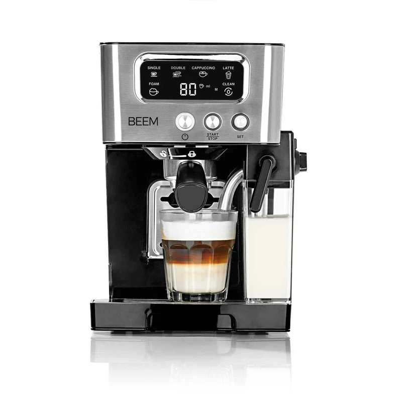 ESPRESSO-LATTE Espresso Siebträgermaschine 15 bar für perfekten Kaffeegenuss