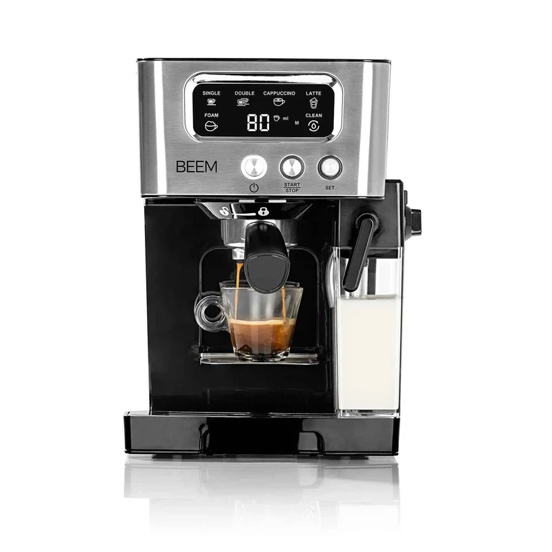 ESPRESSO-LATTE Espresso Siebträgermaschine 15 bar für perfekten Kaffeegenuss