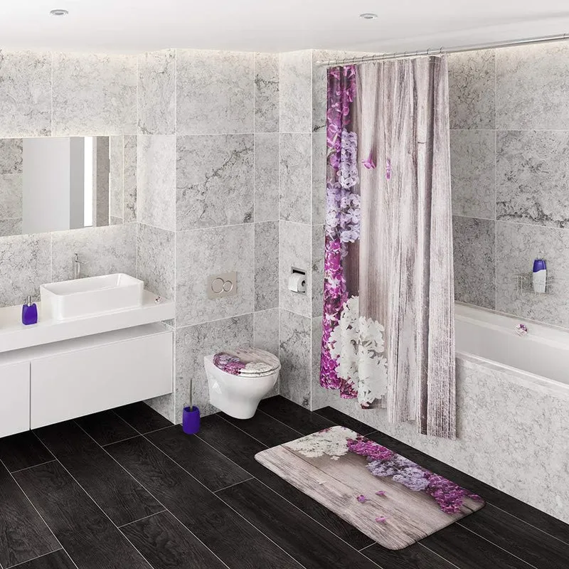 Sanilo WC Sitz mit Absenkautomatik & Quick-Release aus Holz, Flieder