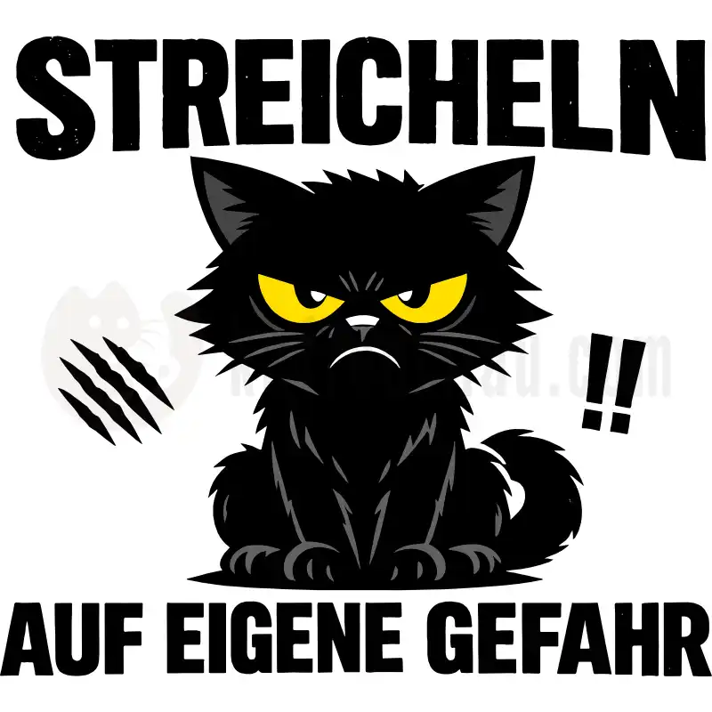 Streicheln auf eigene Gefahr - Tasse