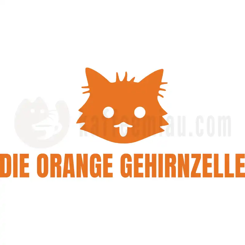 Die Orange Gehirnzelle - Tasse