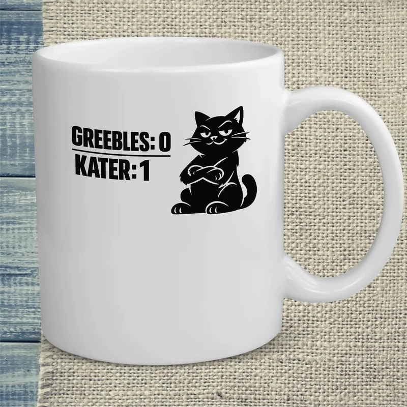 Greebles: 0 - Kater: 1 - Tasse
