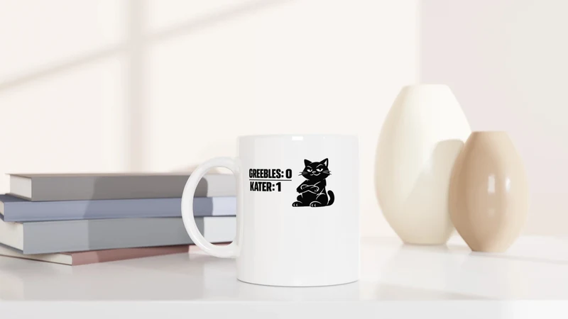 Greebles: 0 - Kater: 1 - Tasse