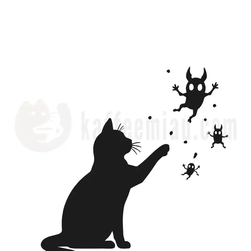 Meine Katze sieht dich - Tasse