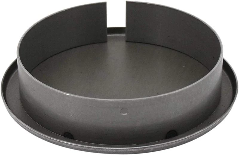 LANZZAS Ofenrohr Blinddeckel für den Durchmesser, DN Ø 200 mm – Stahl Blank – Rauchrohr Blindkappe