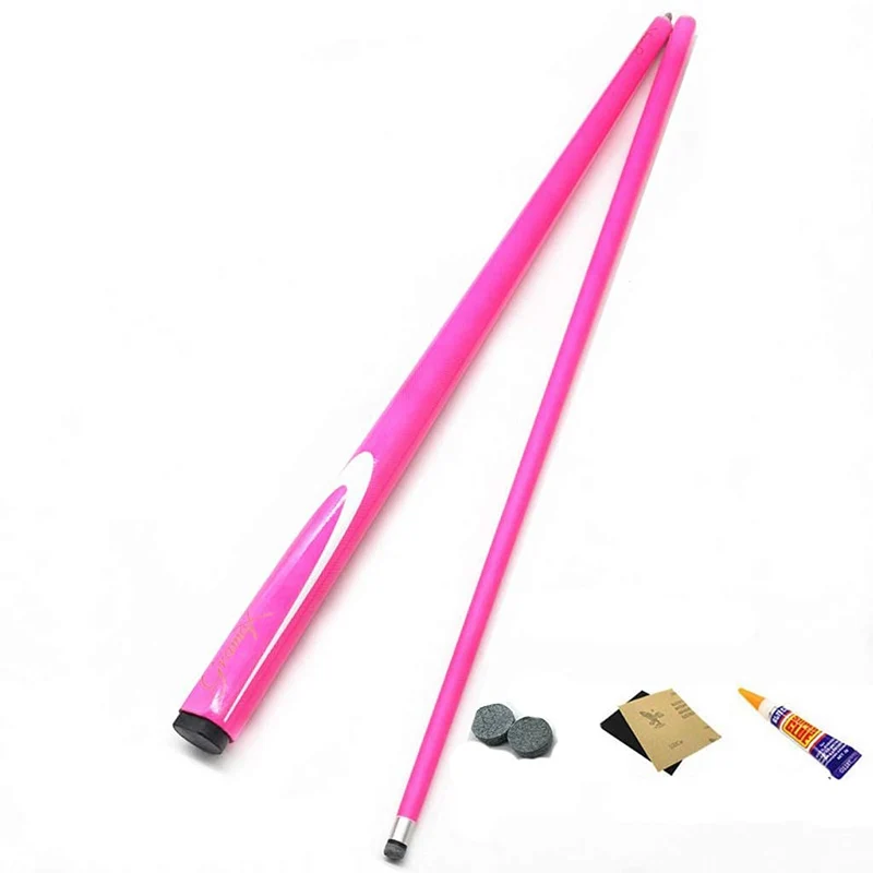 MENG Der Wear-Resistantmadebilliard-Pool-Cue 1/2 Abschnitt Handcraft Snooker-Cue, Kohlefaser-Pool-Cu