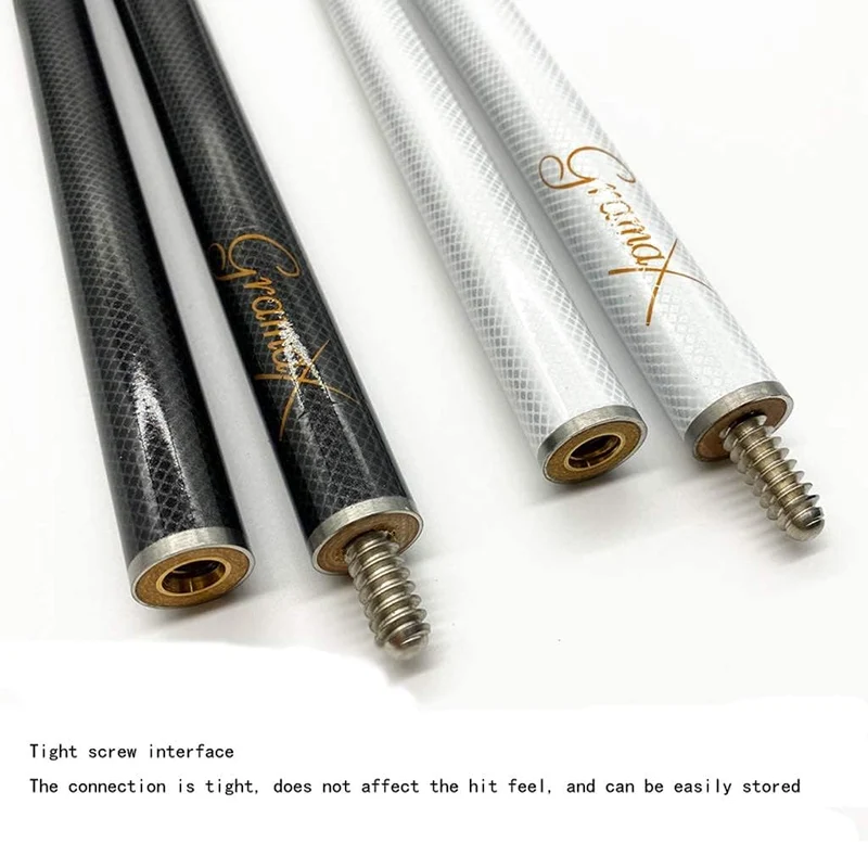 MENG Der Wear-Resistantmadebilliard-Pool-Cue 1/2 Abschnitt Handcraft Snooker-Cue, Kohlefaser-Pool-Cu