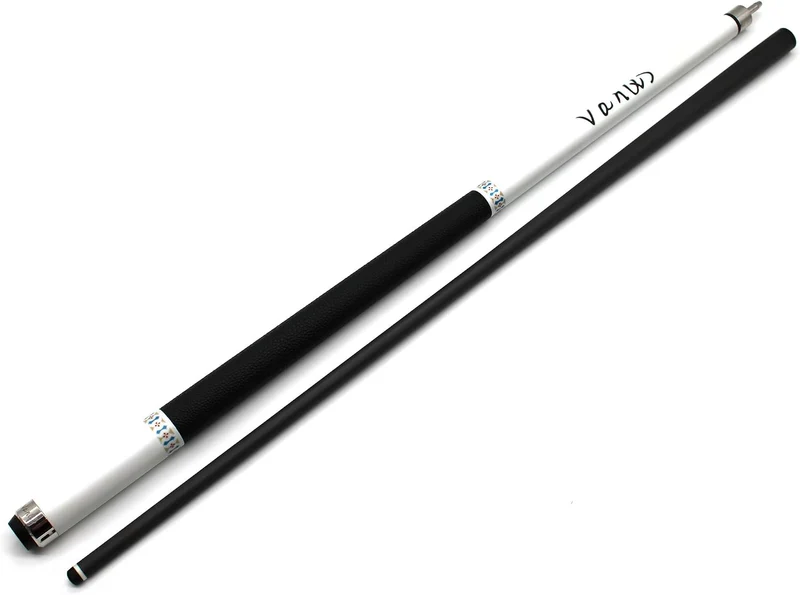 VanQs CGS Carbon Billardqueue – 58" Pool Queue aus Carbonfaser mit Uni-Loc Joint, 12,5 mm Leder-Tip