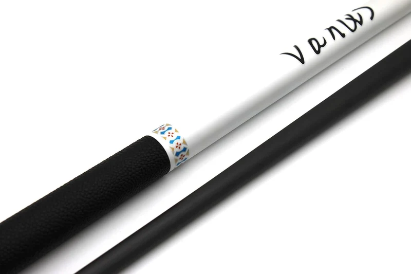 VanQs CGS Carbon Billardqueue – 58" Pool Queue aus Carbonfaser mit Uni-Loc Joint, 12,5 mm Leder-Tip