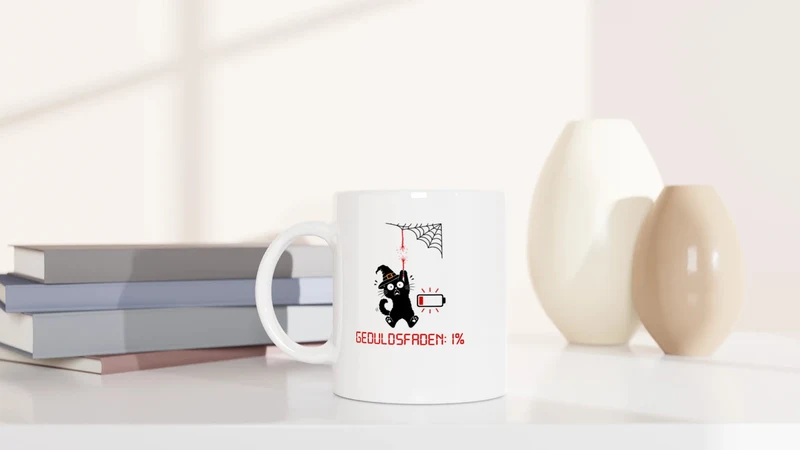 Geduldsfaden Halloween - Tasse