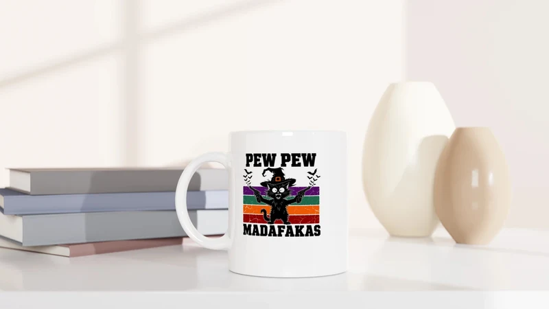 Pew Pew - Halloween - Tasse