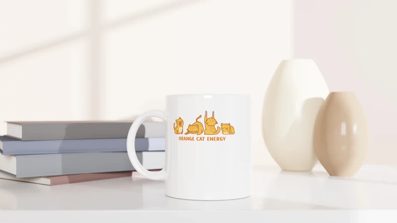 Orange Cat Energy - Tasse