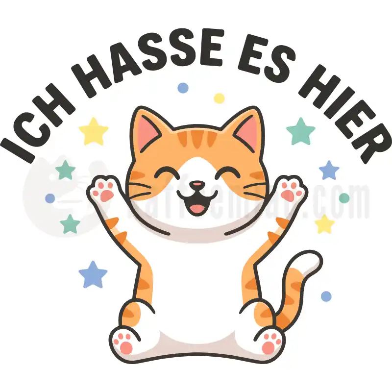 Ich hasse es hier - Tasse