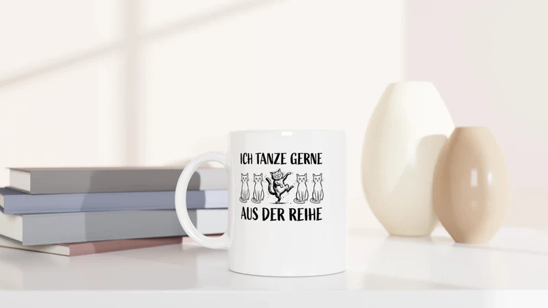 Tanze aus der Reihe - Tasse