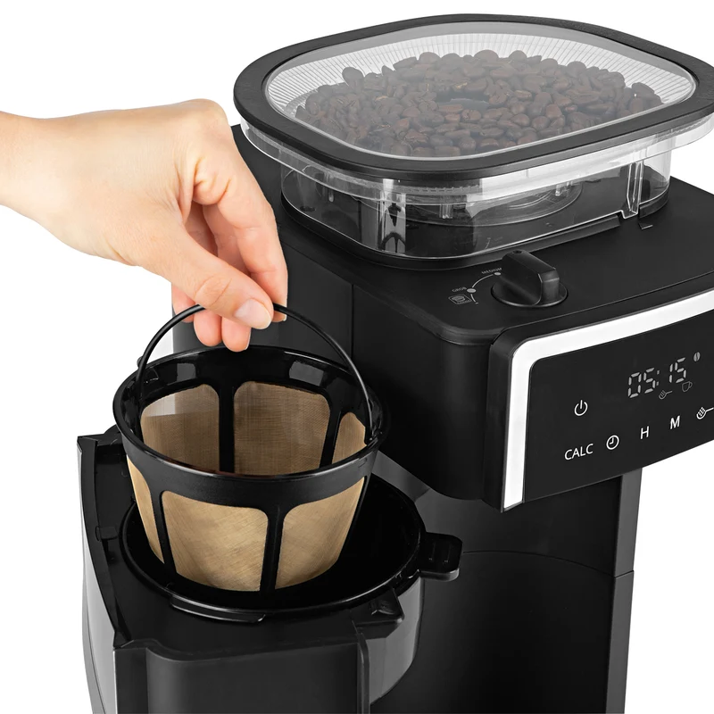 Fresh-Aroma-Perfect III Filterkaffeemaschine mit Mahlwerk - Glas