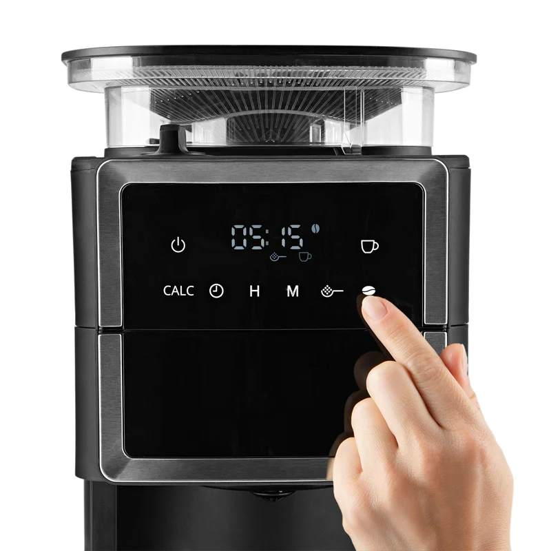 Fresh-Aroma-Perfect III Filterkaffeemaschine mit Mahlwerk - Glas