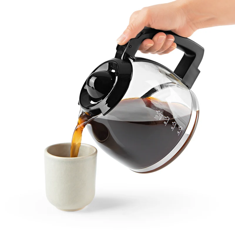 Fresh-Aroma-Perfect III Filterkaffeemaschine mit Mahlwerk - Glas