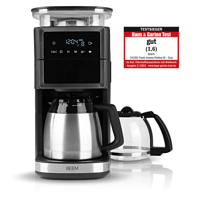 Fresh-Aroma-Perfect III Filterkaffeemaschine mit Mahlwerk - Duo