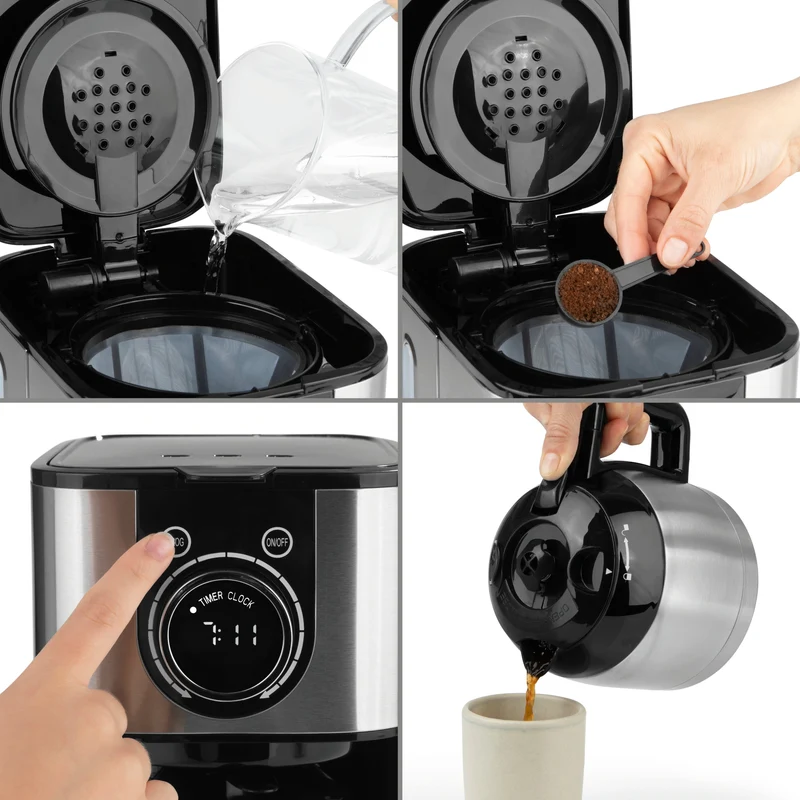 Fresh-Aroma-Switch Filterkaffeemaschine - Glas