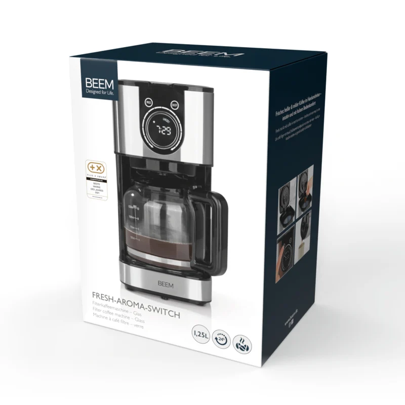 Fresh-Aroma-Switch Filterkaffeemaschine - Glas