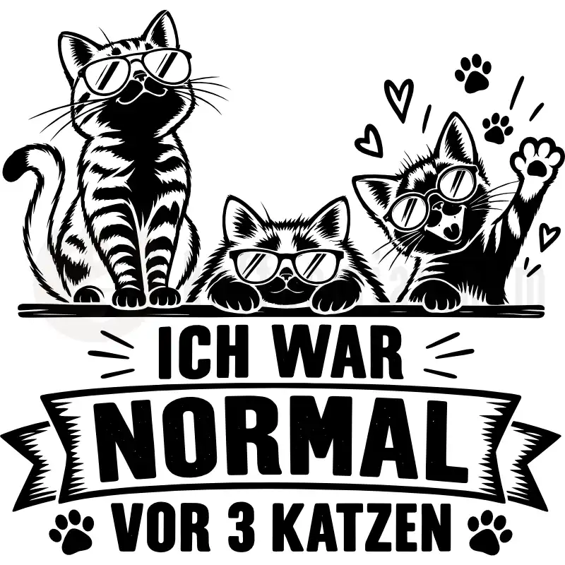 Vor 3 Katzen - Tasse