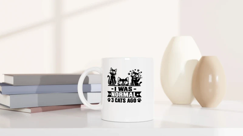 3 Cats Ago - Tasse