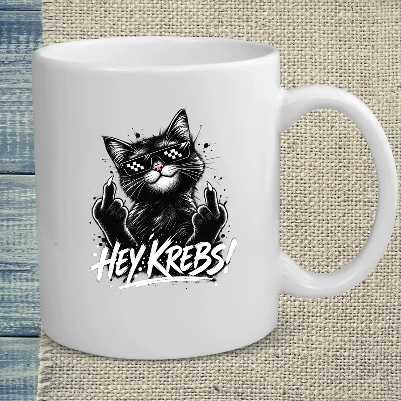 Hey Krebs - Tasse