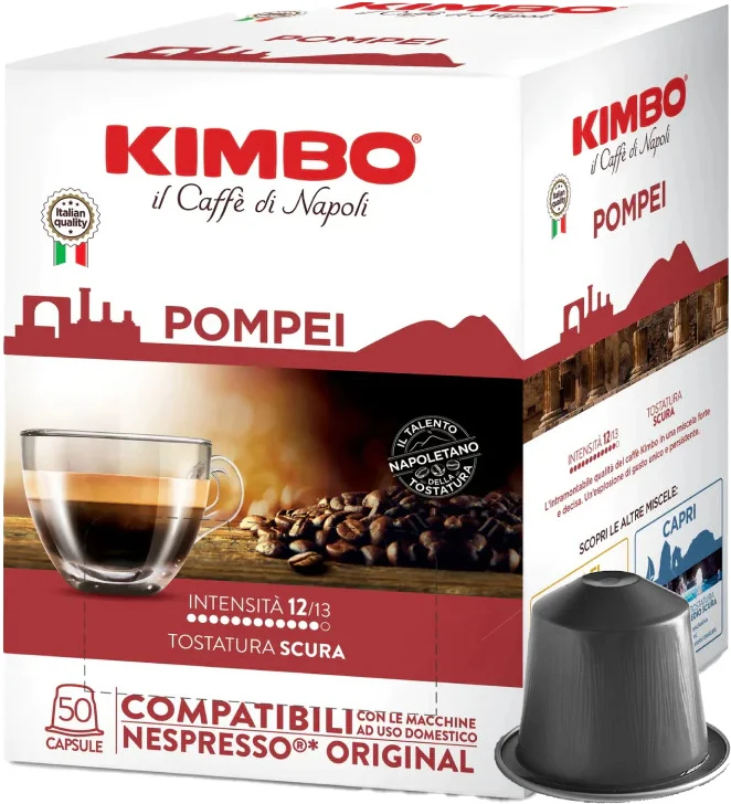 Kimbo Pompei Nespresso®*-kompatible Kapseln
