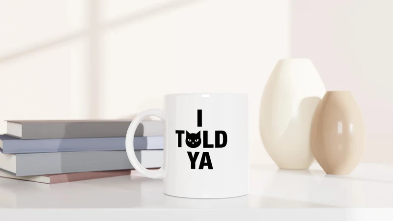 I Told Ya - Tasse