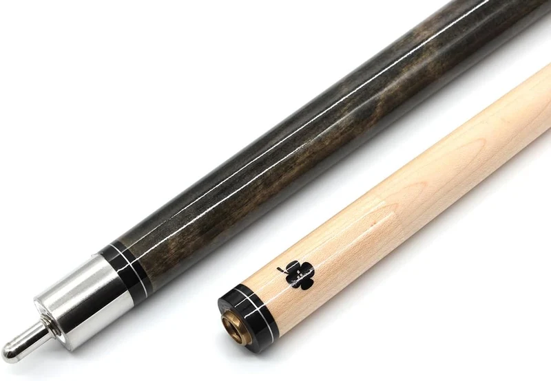 Sibote Billardqueue aus Ahornholz, Pool Billard Queue 148 cm, 13 mm Klebeleder, 19–21 oz, mit Schnel
