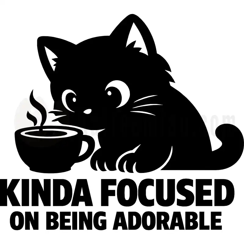 Kinda focused on being adorable - Tasse