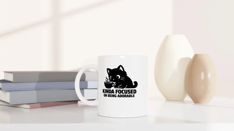 Kinda focused on being adorable - Tasse