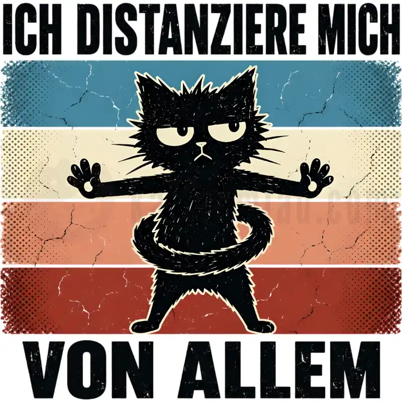Ich distanziere mich von allem - Tasse