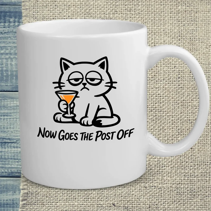now goes the post off - Tasse