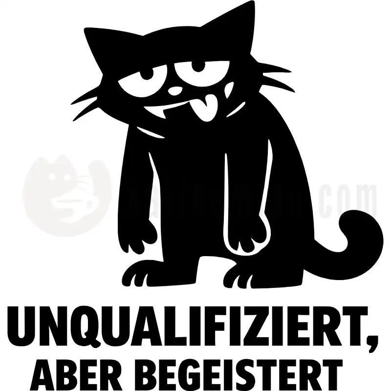 Unqualifiziert, aber begeistert - Tasse