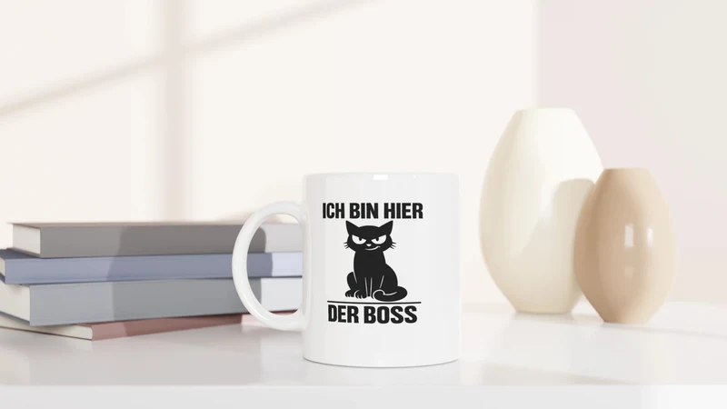 Ich bin hier der Boss - Tasse