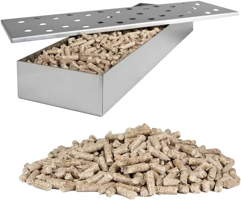 Buche Pellets Grill Smoker Holz Pizzaofen BBQ Pellet Outdoor Ofen Flameup 15 kg Buche, 15 kg Buche