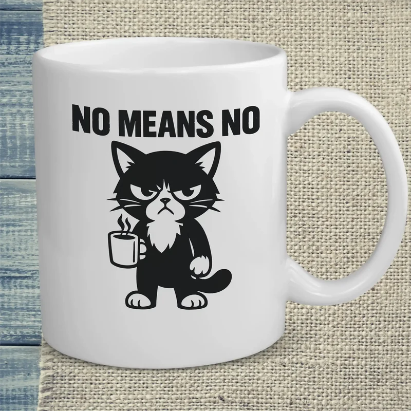 no means no - Tasse
