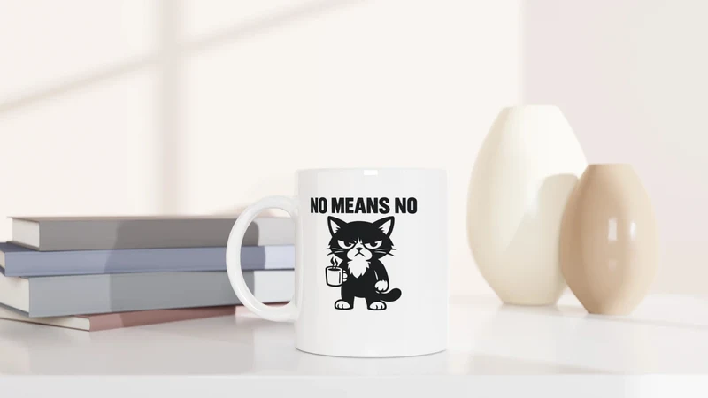 no means no - Tasse