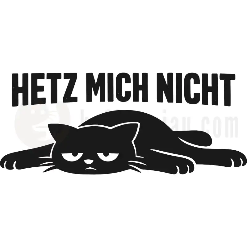 Hetz mich nicht - Tasse