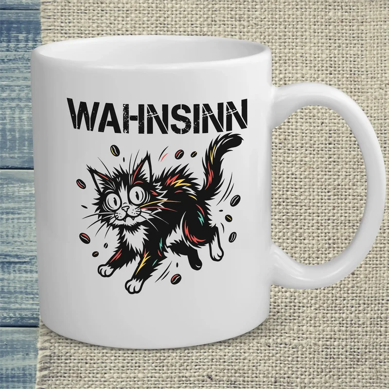 Wahnsinn - Tasse