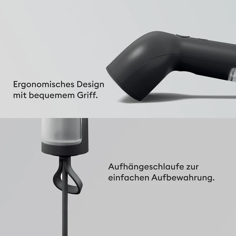 Steamery Dampfglätter Cirrus X Steamer, 1200W, Edelstahl-Mundstück, 20 Sekunden schnelles Aufheizen,