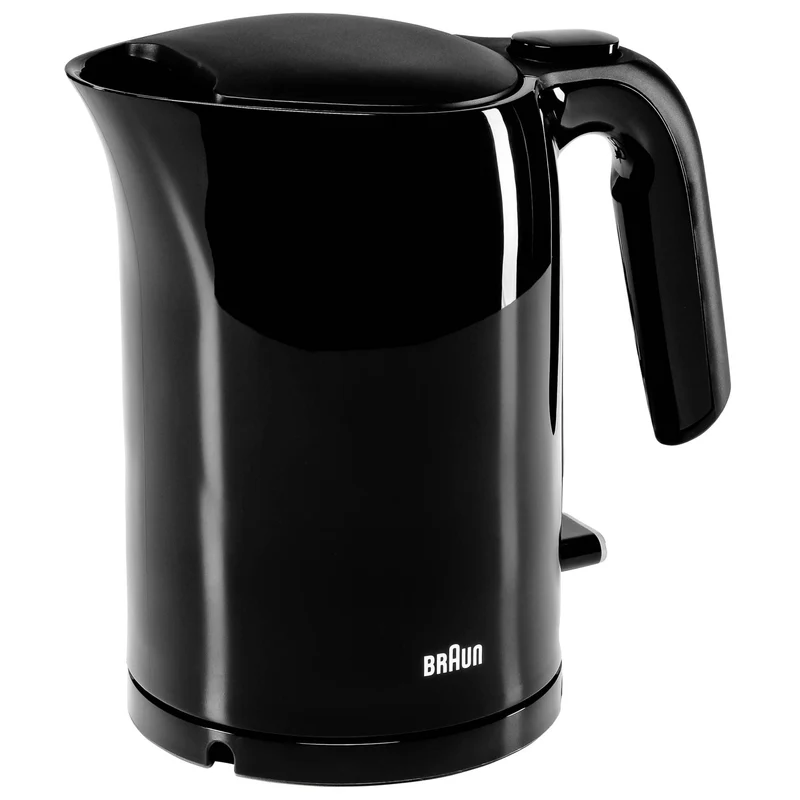 Braun Household WK 3000 BK Wasserkocher | Füllmenge 1,0 l | 2.200 Watt | Schnellkochsystem | Herausn