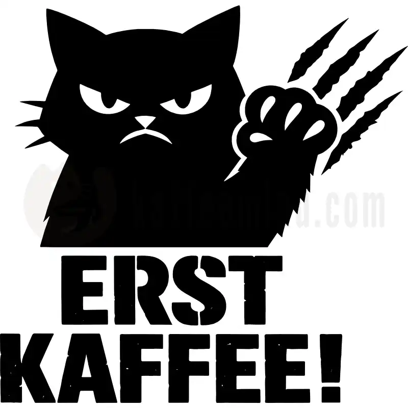 Erst Kaffee! - Tasse