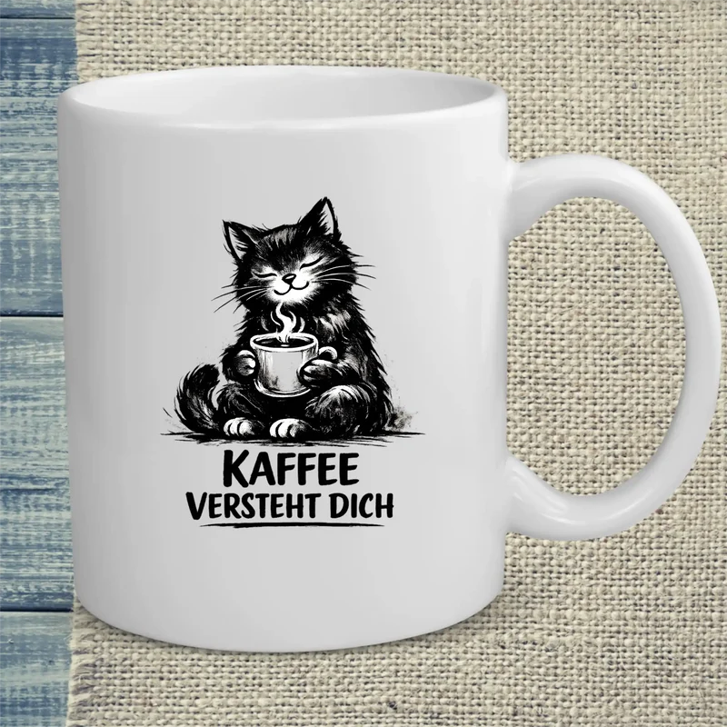 Kaffee versteht Dich - Tasse