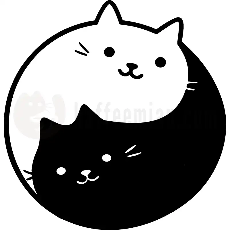 yin yang - Tasse