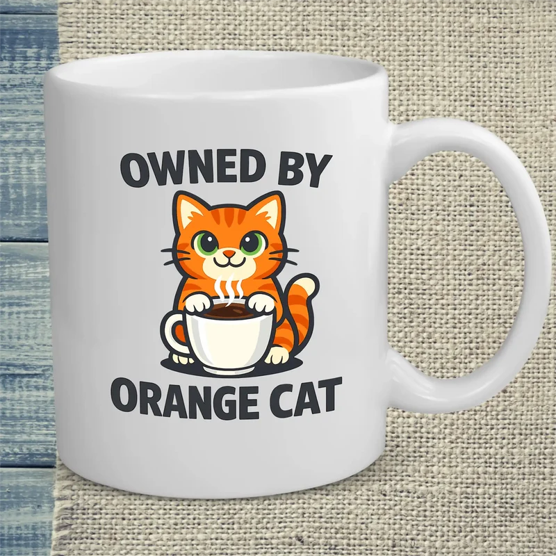 Owned by Orange Cat - Tasse