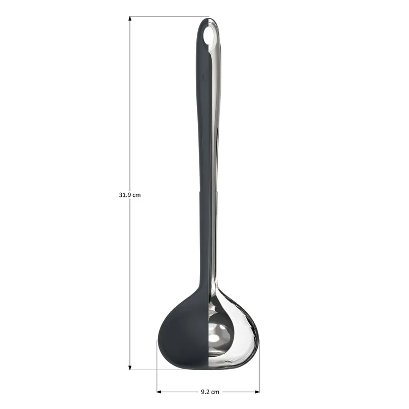 Schöpfkelle L anthrazit 32 cm