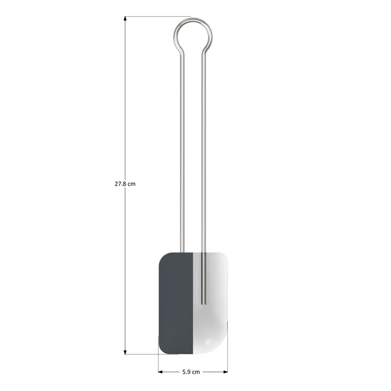 Teigschaber L Anthrazit 28 cm